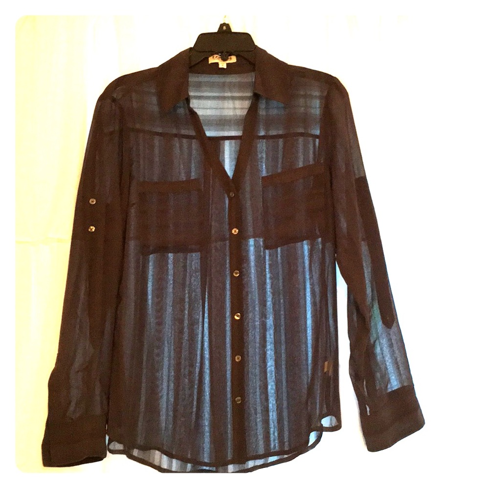 Dark gray shirt